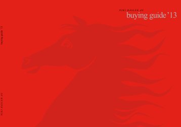 Buying Guide 2013 - Niki Hasler