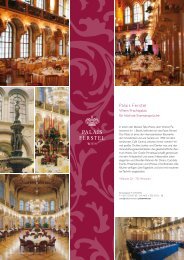 kÃ¶nnen Sie sich das Factsheet des Palais Ferstel als ... - Palais Events