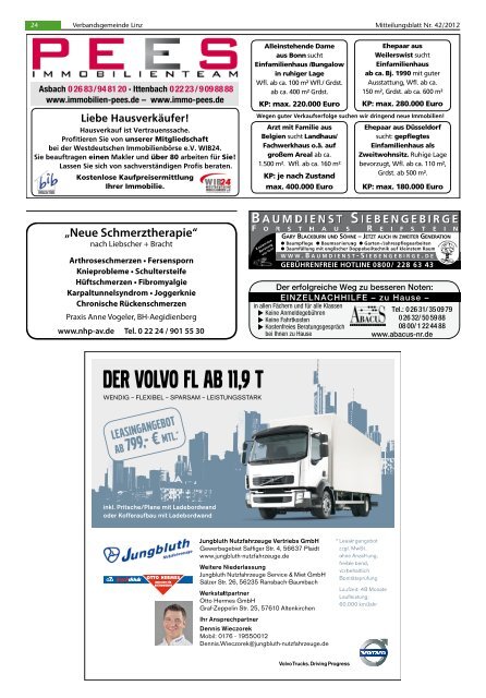 Ausgabe Nr. 42 vom 17.10.2012 - Verbandsgemeindeverwaltung ...