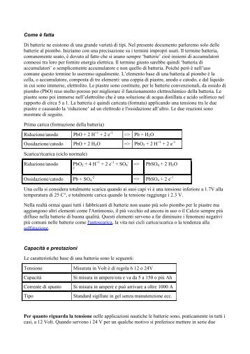 Batterie (pdf) - Artiglio