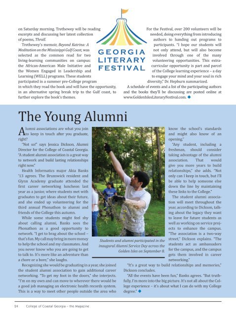 the Magazine, Volume 2 Issue 2 - The College of Coastal Georgia