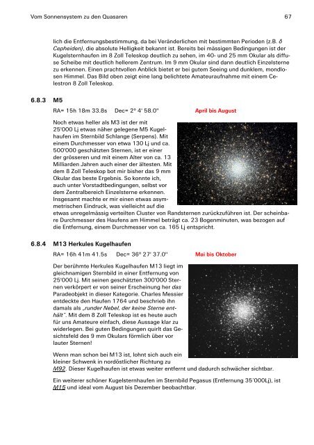 Vom Sonnensystem zu den Quasaren - UrsusMajor