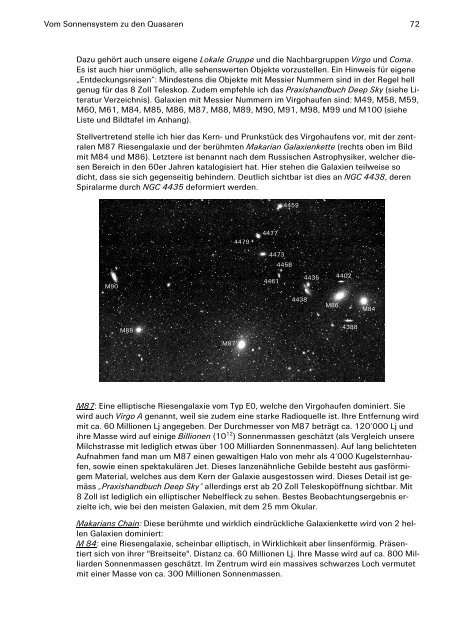 Vom Sonnensystem zu den Quasaren - UrsusMajor