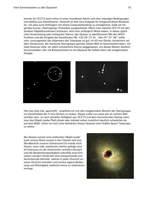 Vom Sonnensystem zu den Quasaren - UrsusMajor