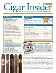 CELEBRATING 20 YEARS - Cigar Aficionado