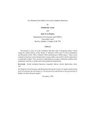 An Atkinson-Gini family of social evaluation functions by Abdelkrim ...