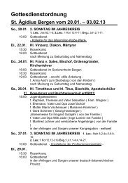 Gottesdienstordnung - pfarreien-begv.de