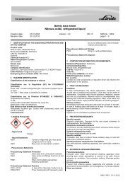 Safety data sheet Nitrous oxide, refrigerated liquid - Linde Gas