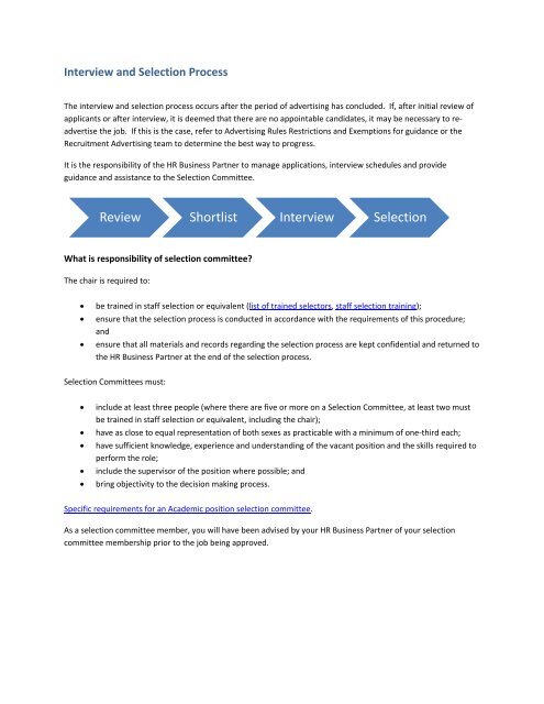 Review Shortlist Interview Selection - Adm.monash.edu - Monash ...