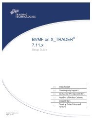 BVMF on X_TRADER Setup Guide - TT Customer Portal - Trading ...