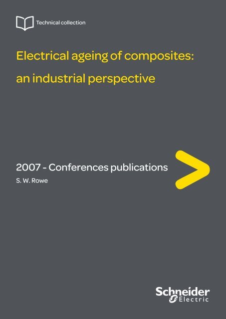 Electrical ageing of composites: an industrial ... - Schneider Electric