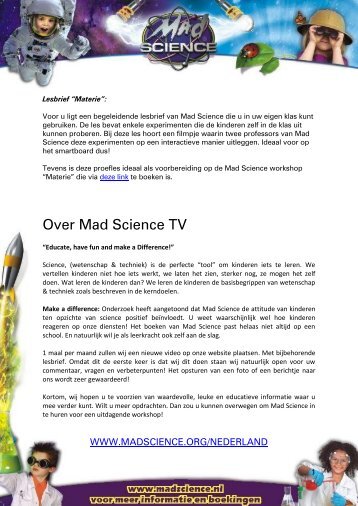 Over Mad Science TV