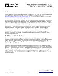 MicroConverterTM Technical Note - uC005 ADuC812 ADC Software ...