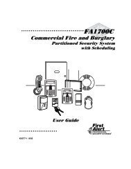 FA 1700 - First Alarm