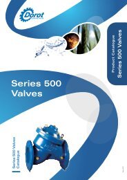 Series 500 Catalogue - Dorot Control Valves