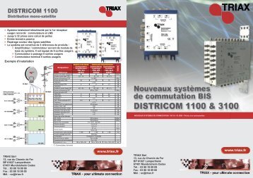 Districom 3100 - Triax