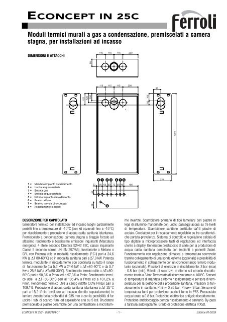 econcept in 25 c - Certificazione energetica edifici