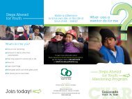 Student Recruitment Brochure - Colorado Youth At Risk