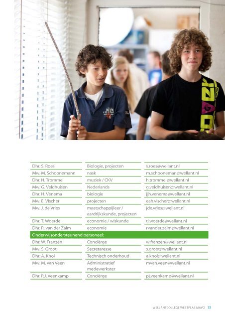 Schoolgids 2011-2012 - Wellantcollege