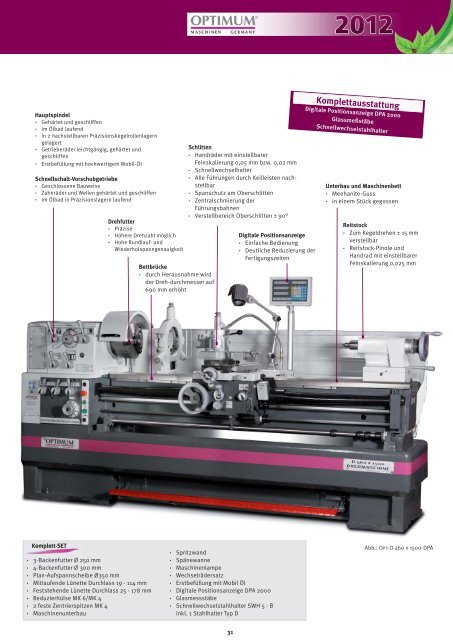 Flowdrilling - Optimum Maschinen