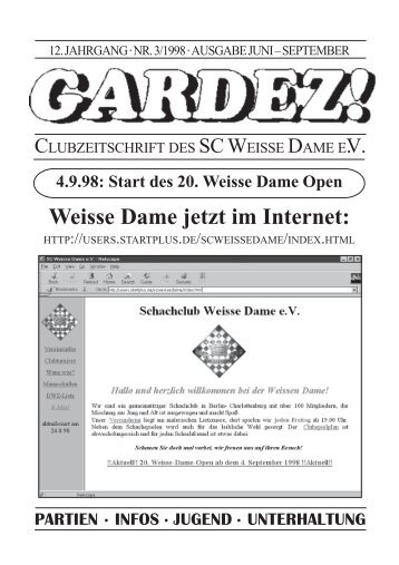 gardez! - Schachclub Weisse Dame eV