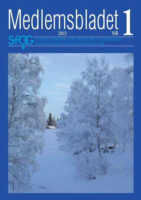 Medlemsblad 1 2011 - SFOG