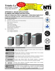 Appendix B - Boiler Applications - NY Thermal Inc.