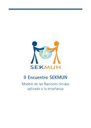 ResoluciÃ³n SEKMUN II