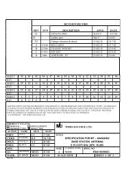 REVISION RECORD DATE APVD DESCRIPTION ECO REV 23/5/02 ...