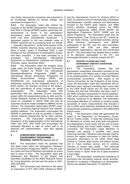 Regional Association II (ASIA) - E-Library - WMO