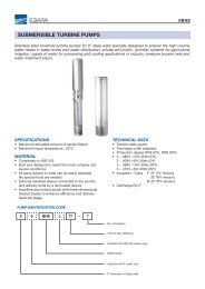 EBARA PUMPS e.CATALOGUE