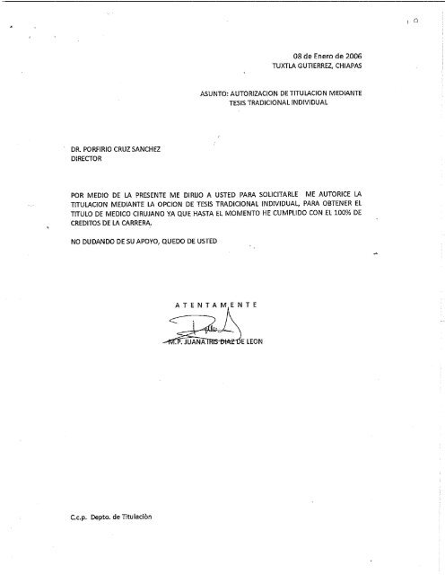 Oficio De Solicitud Para TitulaciÃ³n De La Licenciatura Facultad De