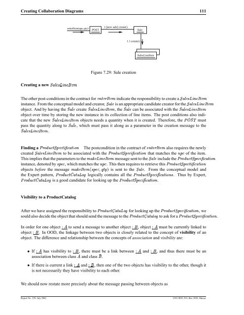 Object-Oriented Software Development with UML - UNU-IIST ...