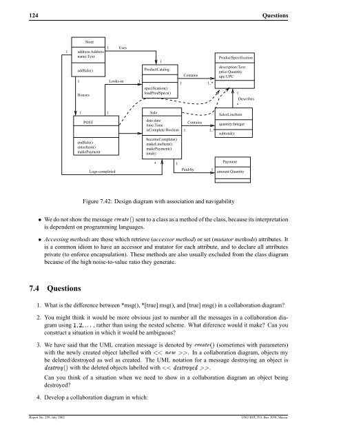 Object-Oriented Software Development with UML - UNU-IIST ...