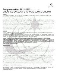 groupes exclusifs voyage louise drouin - Agence voyage Louise ...