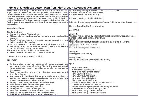 Play Group Download in PDF Format - Roots School System