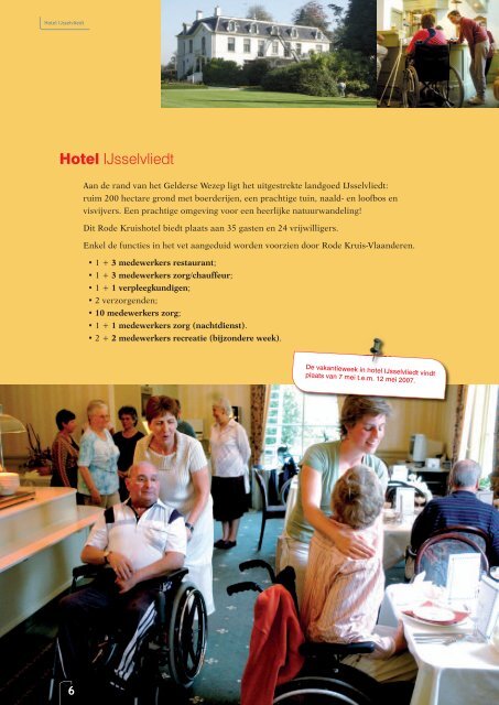 Brochure Aangepaste Vakanties - Rode Kruis-Vlaanderen