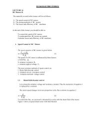 Lec 16 DC Motors II(pdf) - KFUPM Open Courseware