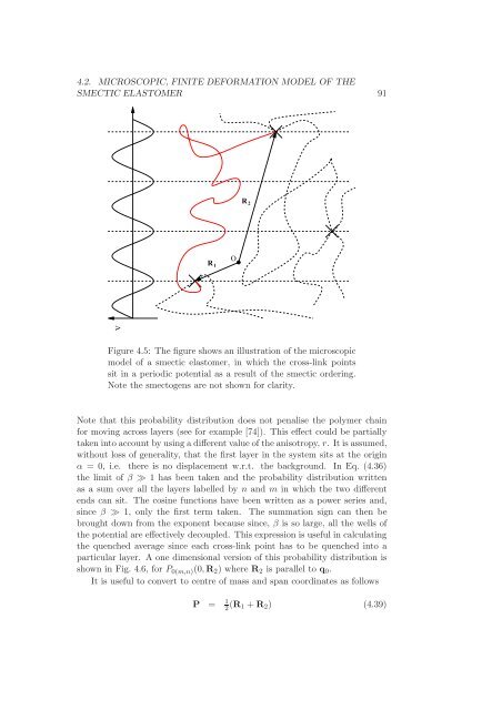 Statistical models of elasticity in main chain and smectic liquid ...