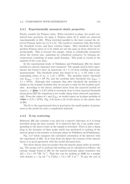 Statistical models of elasticity in main chain and smectic liquid ...