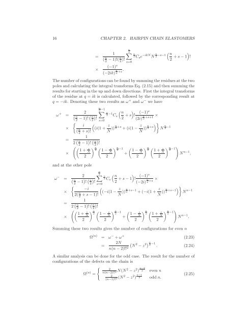 Statistical models of elasticity in main chain and smectic liquid ...