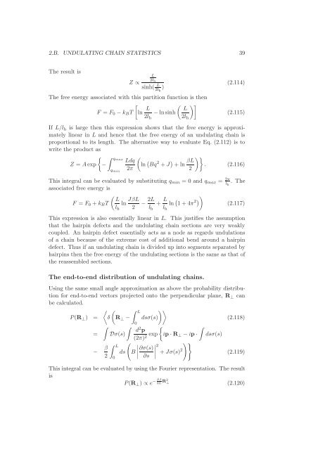 Statistical models of elasticity in main chain and smectic liquid ...