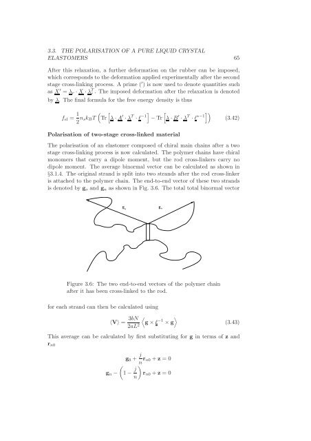 Statistical models of elasticity in main chain and smectic liquid ...