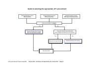 Standard Forms of Building Contract - JCT Contracts