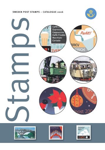 Swedish stamps 2006 - Posten