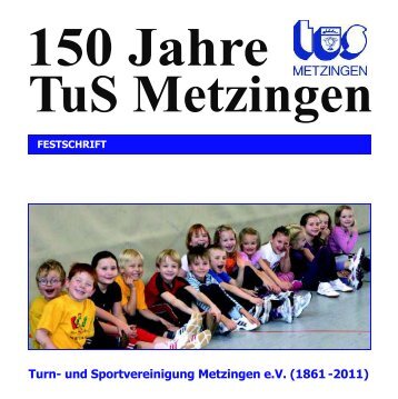 150 Jahre TuS Metzingen - Festschrift