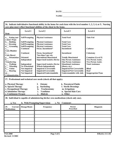 Chapter 514 - Nursing Facility Services - DHHR - State of West ...