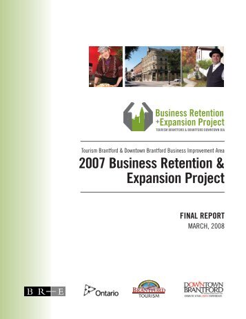 Business Retention and Expansion Final Report - City of Brantford