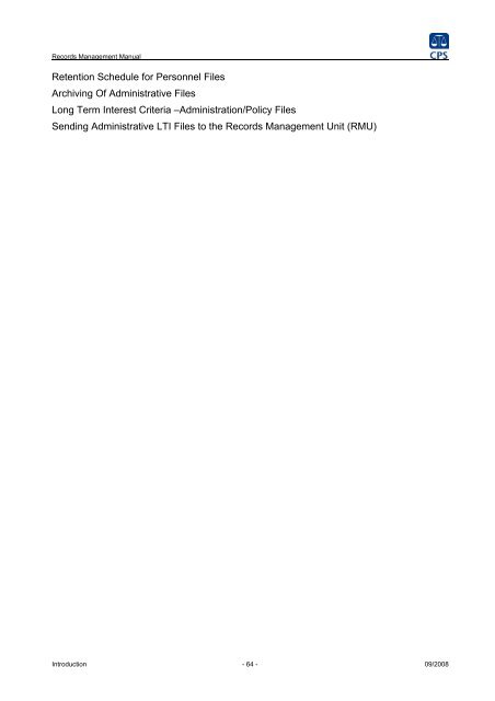 Records Management Manual PDF - Crown Prosecution Service