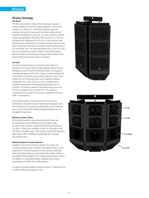 professional range catalogue - Tannoy